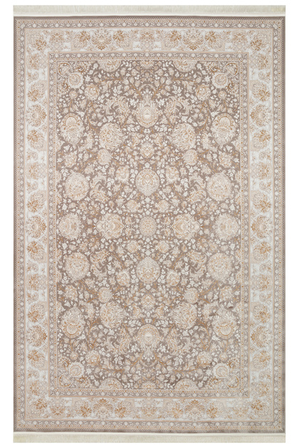 EKOHALI Persian PER 02 Grey Klasik Desenlere Sahip 120 Tarak Makine Halısı