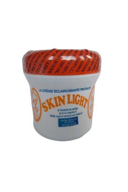 Skin light carrot extract and vitamin E body cream. 500ml