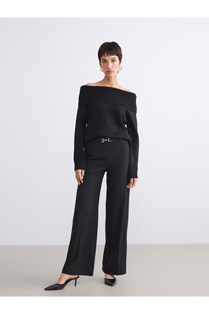 I Beli Belt Pack Wide Leg Women's Trousers from Freezen Store