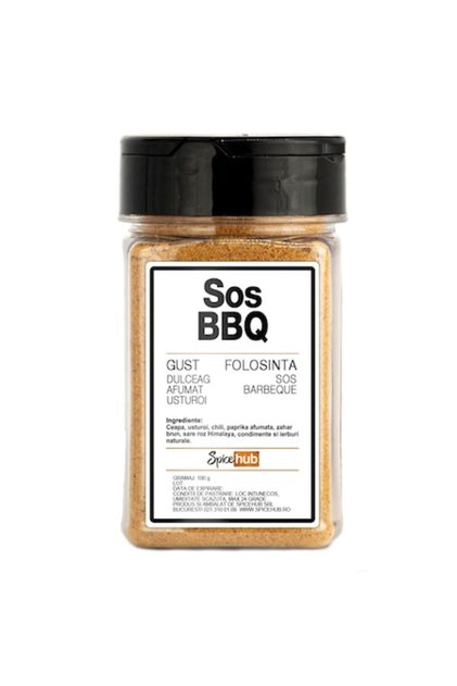 Mix Sos BBQ, condiment 100% pentru coaste, burgeri și carne la grătar, 75g