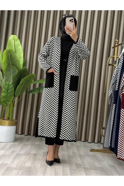 Long Casual Beril Cardigan