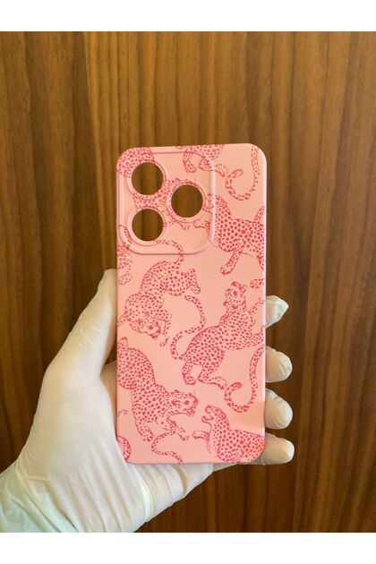 Tecno Spark 10 Leopard/Leopard Printed Inside Velour Premium Silicone Phone Case (Ki5Q)