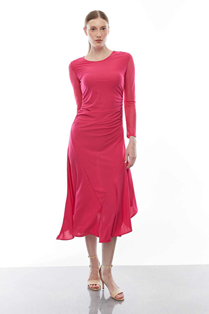 Side Gathered Dress