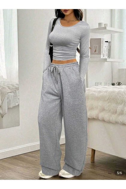Opportunity Product Plus Size Quality Loose Fit Flexible Comfortable Fabric Sweatpants Bery