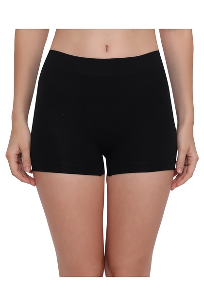 Women's Seamless No show, No panty lines Boyshort Panty, Beige, Size S-XL