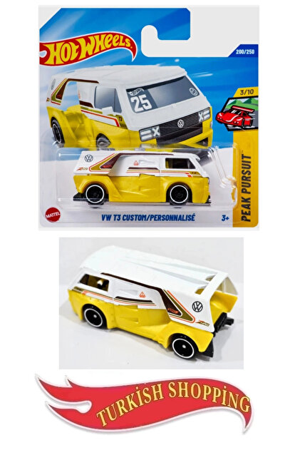 HOT WHEELS 1:64 Ölçek 2025 Case Vw T3 Custom / Personalıse