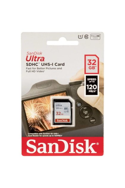 Κάρτα μνήμης SDHC Ultra 32GB 120MB/s