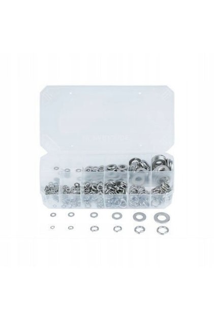 Set șaibe 350 buc, M4 M5 M6 M8 M10 M12
