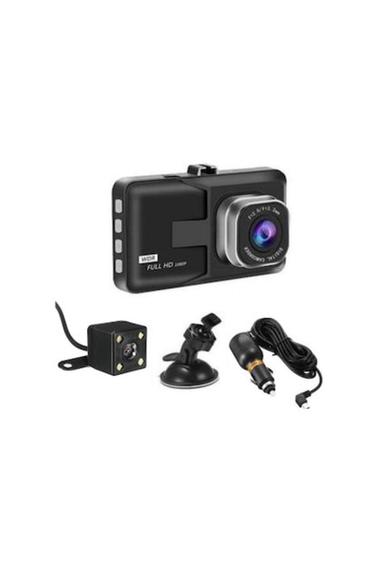 Camera Auto DVR, Dubla Full HD 1080p, Senzor de Miscare si G-Sensor, Inregistrare in bucla