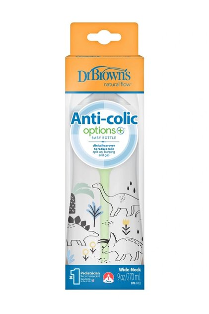 Dr.Browns Geniş Ağız PP Antikolik Options Biberon 270ml Erkek
