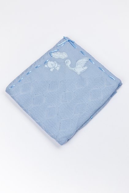 Embroidered Knitwear Welsoft Blanket 85*95