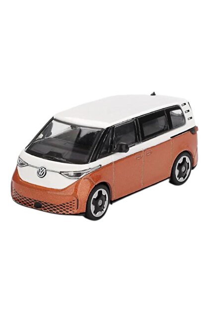 1061 Volkswagen ID.Buzz Candy White / Energetic Orange 1/64 Model Araba