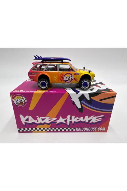 mini gt Kaido House //210 Datsun Kaido 510 Wagon 4x4 Kaido Islands