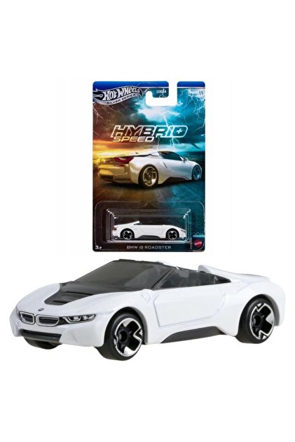 HOT WHEELS Silver Series Hybrid Speed BMW i8 Roadster 1/64 Model