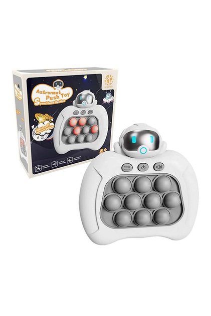 Consola Pop IT electrica Astronaut, cu lumini si sunet, 12x12cm