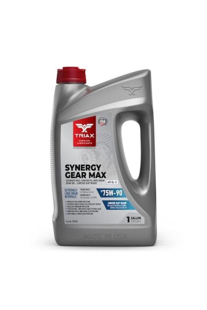 Λάδι χειροκίνητου κιβωτίου ταχυτήτων Synergy Gear MAX 75W-90 GL-5 LS, πλήρως συνθετικό, 3.78L