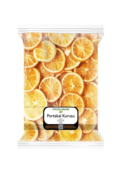 Dried Orange 100 Gr. Round Sliced Dried Orange Freshly Dried