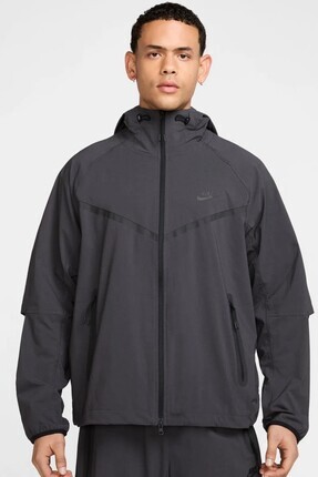 Nike Tech Woven Windrunner Full Zip Loose Fit Jacket Erkek Bol