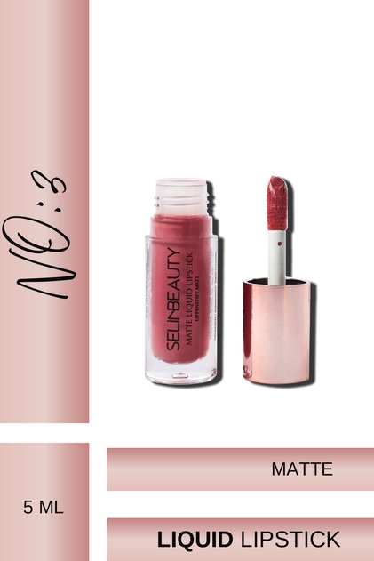 Matte Liquid Lipstick | Likit Mat Ruj No: 3