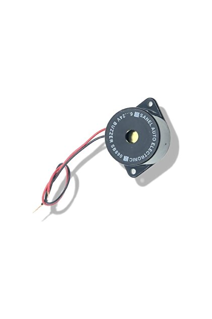 Sanel SB890 Sesli Buzzer Kapı İkaz 6V /12V /24V Sürekli Ses