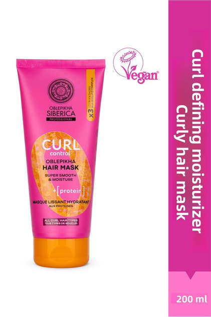 Bukle Belirginleştirici Nemlendirici Saç Mask 200 ml - Ns O Curl Control Oblepikha