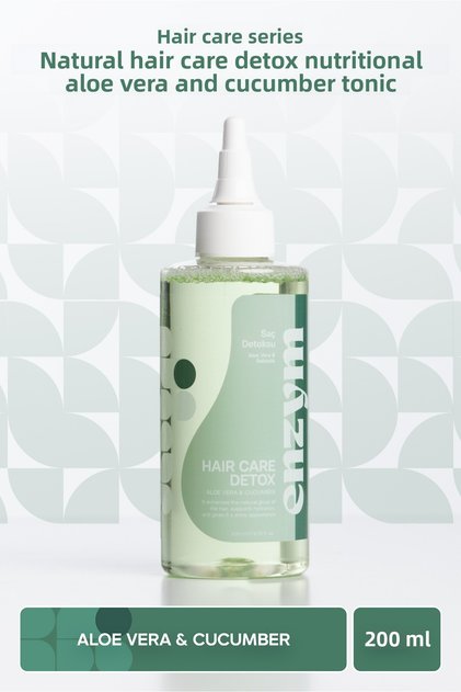 Natural Hair Care Detox Nourishing Aloe Vera and Cucumber Tonic 200 ml