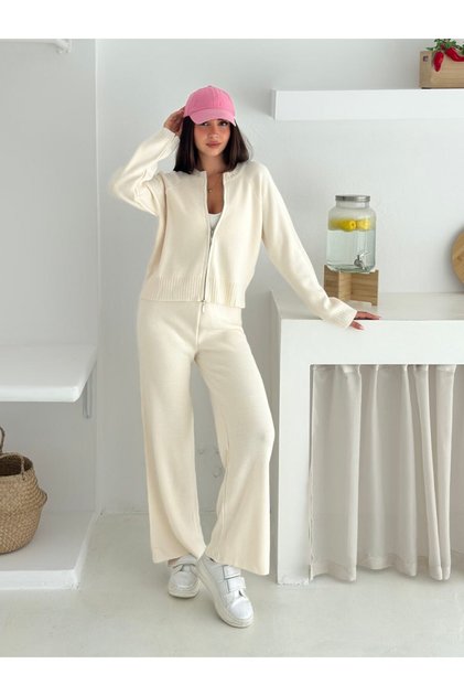 Women's Soft Premium Cardigan Pants Oversize Knitwear Set