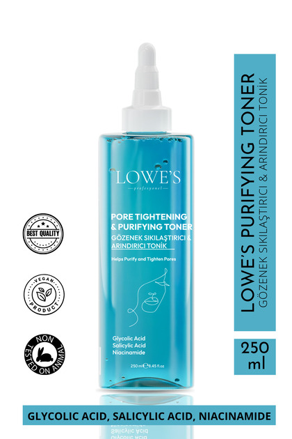 Lowes Pore Tightening & Purifying Toner – Anti-Pore Tonic 250 ml