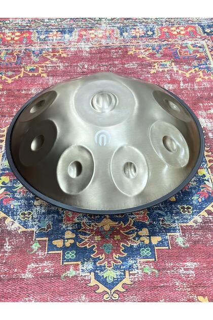 STEEL HANDPAN 9 nota Re Minör (çanta+renkli kuşak+bakım yağı)