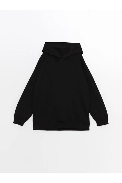 Kapüşonlu Kız Çocuk Sweatshirt