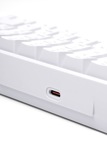 TWOTECH RGB Beyaz Mekanik Oyun Klavyesi Red Switch - Oyuncu