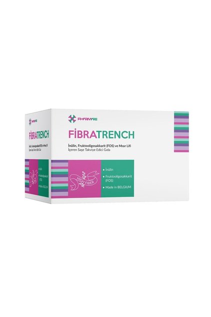 Fibratrench İnülin, Fruktooligosakkarit (FOS) ve Mısır Lifi İçeren Saşe Takviye Edici Gıda