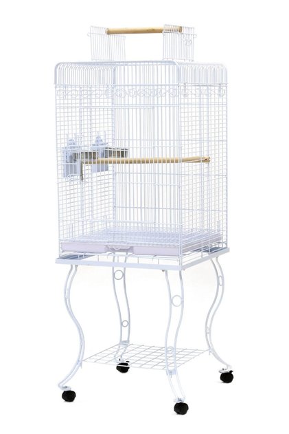A80B Ayaklı Papağan Kafesi 54X54X134