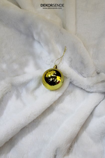 New Year's Ball Gold 6 cm