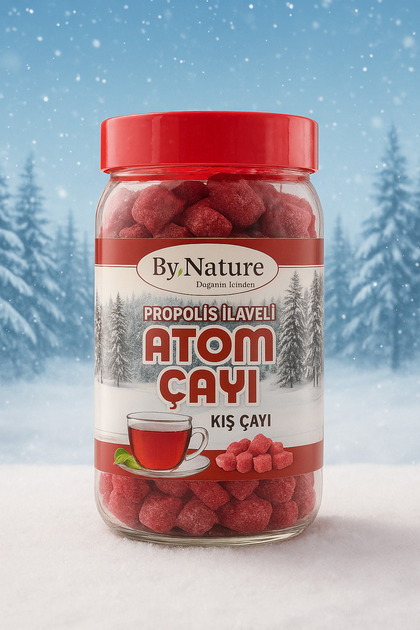 Atom Çayı Küp Bitkisel Karışım 200 GR
