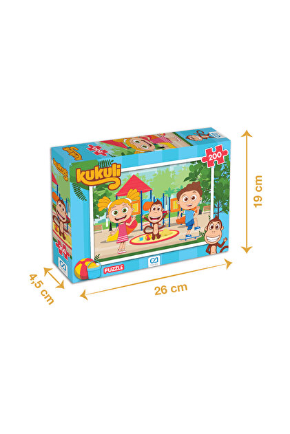 CA Games Z-Takımı Lisanslı 200 Parça 33x48cm Çocuk Puzzle Yapboz