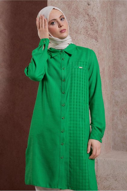 SHIRT COLLAR TUNIC 44472