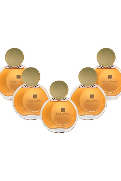 Far Away Edp 50ml Kadın Parfüm Beşli Set (YENİ ŞİŞE)