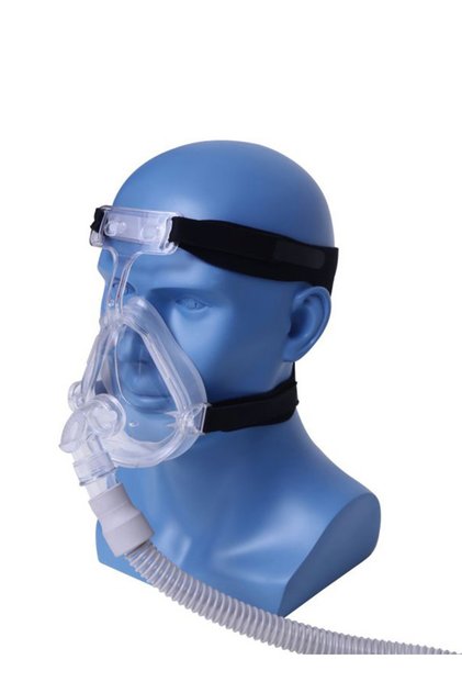 CPAP / APAP / BPAP Ağız ve Burun Ful Yüz Maskesi L (Büyük Boy) HY-008-1-01