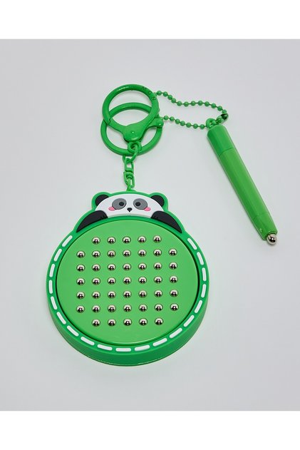 Green Unisex Green Unisex Puzzle Keychain