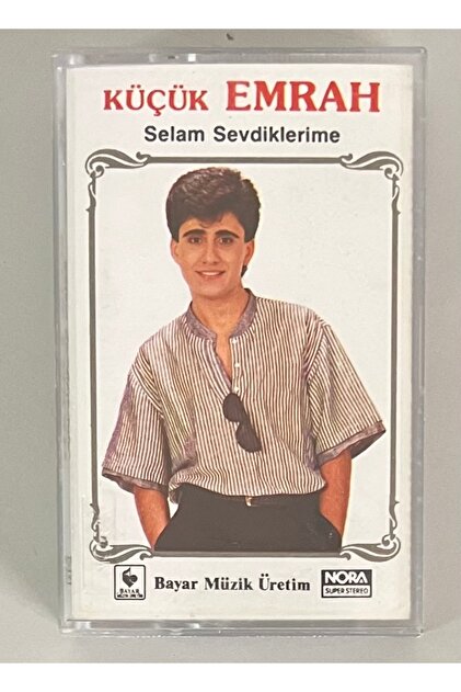 Küçük Emrah Greetings to My Loved Ones Cassette (Original 1987 Period Paper Print Cassette)