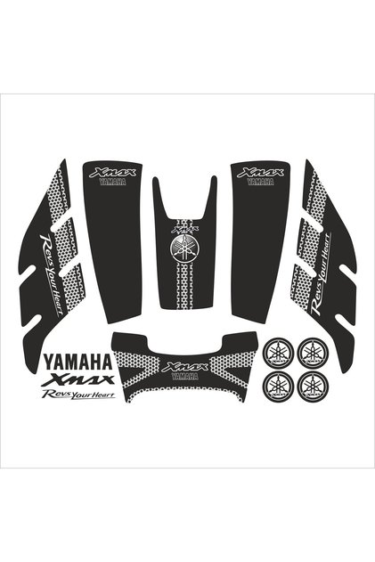 Xmax 2014-2017 Uyumlu Tank Pad Seti