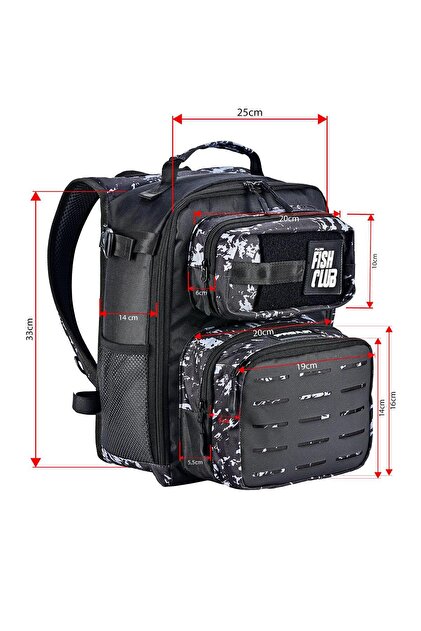 Fujin ProAji Back Pack Brown Camo Balıkçı Sırt Çantası - Fiyatı