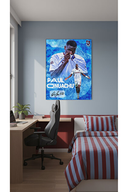 Trabzonspor - PAUL ONUACHU İMZALI STATİK POSTER - Fiyatı, Yorumları