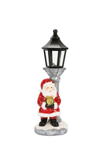 Işıklı Noel Baba Figürlü Dekoratif Lamba