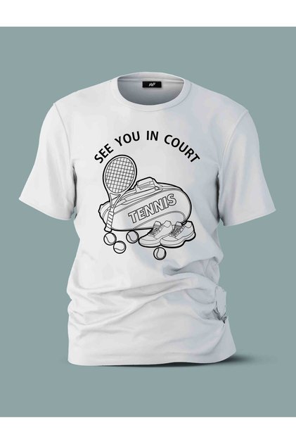 See You in Court Tennis T-Shirt