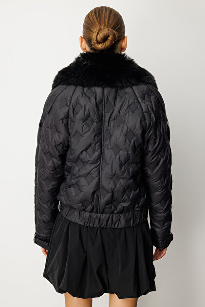 【冬物セール】美品​ Morrow 158cm & M3 ビンディング L Ekol Yakası Kürklü Şişme Mont Siyah - Fiyatı, Yorumları