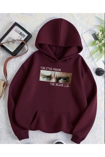 Ataturk Printed Unisex Oversized Hooded Sweatshirt Hoodie