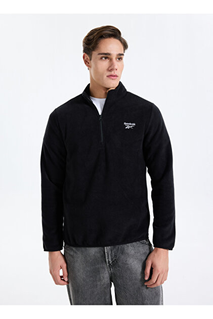 CN 10906 PIER POLAR HZ Siyah Regular Fit Düz Erkek Zip Ceket