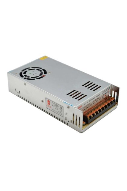 Sursă de alimentare în comutație, metalică, 220V, 12V, 360W, 30A